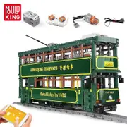Building Blocks Mould King KB120 RC Hong Kong Tramways Train Bricks Toys