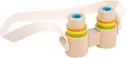 Wooden Folding Adjustable Toy Binoculars - Perfect Outdoor Play Accessory for Boys, Girls, & Toddlers on Camping Trips