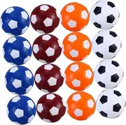 Sosoport 16pcs Foosball Football Table Soccer Ball Squeeze Tabletop Accessories Tabletop Soccer Balls Kids Soccer Ball Table Soccer Accessory Plastic Desktop Substitute Child