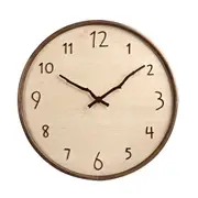 Furb Large Wall Clock 60cm Modern Round Clock Non-Ticking