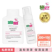 在飛比找momo購物網優惠-【SEBAMED 施巴】護潔泡泡慕斯150ml+護潔露pH3