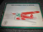 Spec Cast 1932 Lockheed Vega 5C Special Airplane Coin Bank # 35030 1992 *NEW*