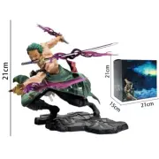 One Piece Roronoa Zoro three thousand worlds Anime Figure Toy Birthday Hot Gift