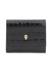 Alexander Mcqueen Compact Skull Wallet