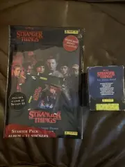 Panini Netflix Stranger Things Stickers The Upside Down Full Box And Starter