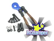 ALUMINUM STEERING TIE ROD B TAMIYA 1/12 MIDNIGHT PUMPKIN LUNCH BOX UNIMOG 406