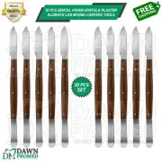 10 Dental Fahen Spatula Plaster Alginate Lab Mixing Fahnestock Porcelain Carvers
