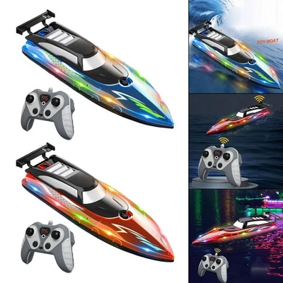 Remote Control Boat Water Play Toy Gift for 6-12 Years Old Adults Kids