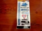 Cronulla Sharks NRL Temporary Tattoo Sheet