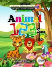 Just Genios Animal 123s: An Interactive Counting Book (English, Espa?ol, Fran?ai