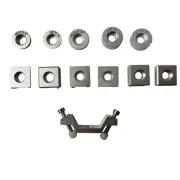 Leeb Hardness Tester Adapter Ring Set Support Rings For Leeb Hardness Tester