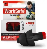 ALPINE WorkSafe Reusable Earplugs