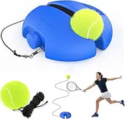 CHEGIF Tennis Trainer Rebound Ball with 2 String Balls, Solo Tennis Training Equipment for Self-Pracitce, Portable Tennis Training Tool, Tennis Rebounder Kit,Suitable for Beginners Sport Exercise