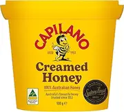 Capilano 100% Pure Australian Creamed Honey, Premium Honey, Honey Bucket, 500g