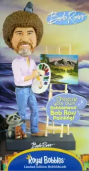 Royal Bobbles Bob Ross REPLACEMENT BOX ONLY