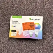 Nanoleaf Essentials Matter Smart Bulb A19 / E26 & 80" Smart Lightstrip Bundle