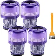 HEPA Filter Compatible for Dyson V11 V15 SV14 Cyclone Animal Absolute Total Clean Cordless Vacuum Cleane, Replacement Unit (Color : 5pcs)