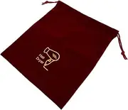 Travel-friendly Drawstring Hair Dryer Bag Velvet Storage Organizer for Hair Tools Mini Travel Pouch Brush Blower