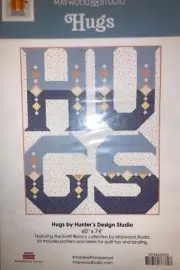Maywood Hugs Quilt Fabric Kit 60” x 74”. Using Sunlit Blooms Collection