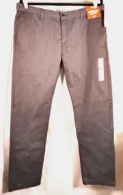 Dockers Modern Khaki Slim Tapered 36/32 gray pant NWT