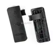 1X AV OUT/ HDMI/ MIC/USB Rubber Side Coverr For Canon EOS1300D Rebel T6 Kiss X80
