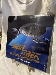 Factory Sealed 1995 CALENDAR Star Trek: The Next Generation FREE SHIPPING