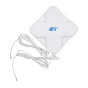 4G Antenna Indoor Panel Antenna 700-2700MHz High Gain 35dBi SMA Male TS9 CRC9