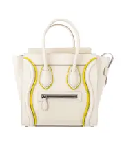 Celine Micro Luggage Handbag in Smooth Calfskin