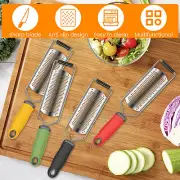 4Pcs Stainless Steel Lemon Zester Heavy Duty Cheese Grater Vegetable Grater