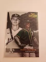 Matt Chapman 2020 Topps Gold Label Class 1 Black Card #69