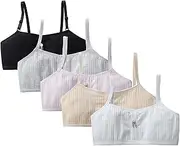 [ZEILINGERY] Girls' Training Bra Age 10-14 Teen Student Bra with,Comfortable and Breathable，Condole Belt Girls Bra