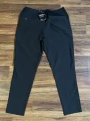 NEW PUMA PWRSHAPE Polyester Spandex Golf Pants Womens Size XL NWT Black