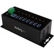 Startech 7 Port Industrial Usb 3.0 Hub - Esd And Surge Protection - Usb -