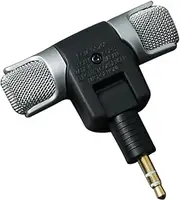 KICHOUSE 1pc Mini Stereo Microphone for PC and Laptop Jack Lightweight Design for Gaming and Recording Direct Connection Tilt Up Mechanism for Reduced Interference for Voice Chat and Audio