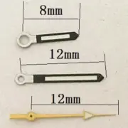 Black Trim Yellow Second Hand 12x12x8mm for Seagull ST6 Automatic Mechanical Mov