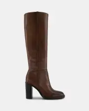 Shelly Shen Espy/Brown Womens Boots 40