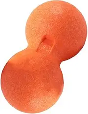 1Pc Peanut Shape Deep Tissue Massage Ball for Muscle Relaxation Elastic Texture for Knots and Tension Relief Suitable for Runners Yogis and Travelers Durable and Easy to Use