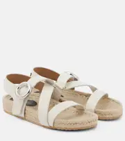 [Stella McCartney] Stella McCartney Gaia S-Wave sspadrille sandals AU 4 white