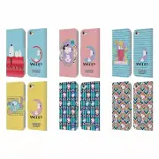 OFFICIAL PEANUTS SNOOPY DECO DREAMS LEATHER BOOK CASE FOR APPLE iPOD TOUCH MP3
