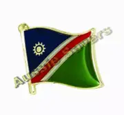 NAMIBIA FLAG HAT PIN / BADGE - BRAND NEW