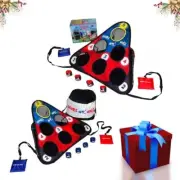 TOSS ROLL NN Hole Game Set Skeeball Cornhole Set Bean Bag Balls Toss Outdoor