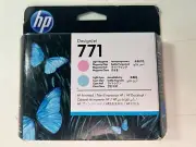 NEW GENUINE - HP 771 Light Magenta + Light Cyan PRINTHEAD - CE019A - SEALED 2023