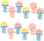 OHPHCALL Animal Pen Set Pencil Extension Rod Plastic Cap Stationery for Tip Covers Drawing Pencil Lengthener