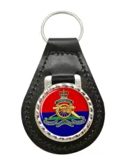 Royal Australian Artillery (australian Army) Leather Key Fob