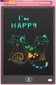 LCD Writing Tablet for Kids, 10 Inch Colorful Doodle Board Drawing Tablet, Erasa