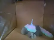 Articulated Pokémon Rainbow Glow Onix Dragon