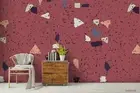 3D Colorful Terrazzo Pattern Wallpaper Wall Mural Removable Self-adhesive 5