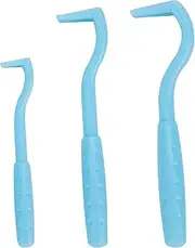 AIMALL 3PCS Tick Removal Tool Set for Pets, Easy Twist & Pull Hooks for Dogs and Cats, Pain-Free Flea Removal