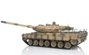 2.4Ghz Henglong 7.0 1/16 Plastic Ver Leopard2A6 Barrel Recoil 3889 RTR RC Tank
