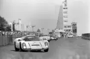Gerhard Mitter Lucien Bianchi Porsche 910 1967 Motor Racing Old Photo 13